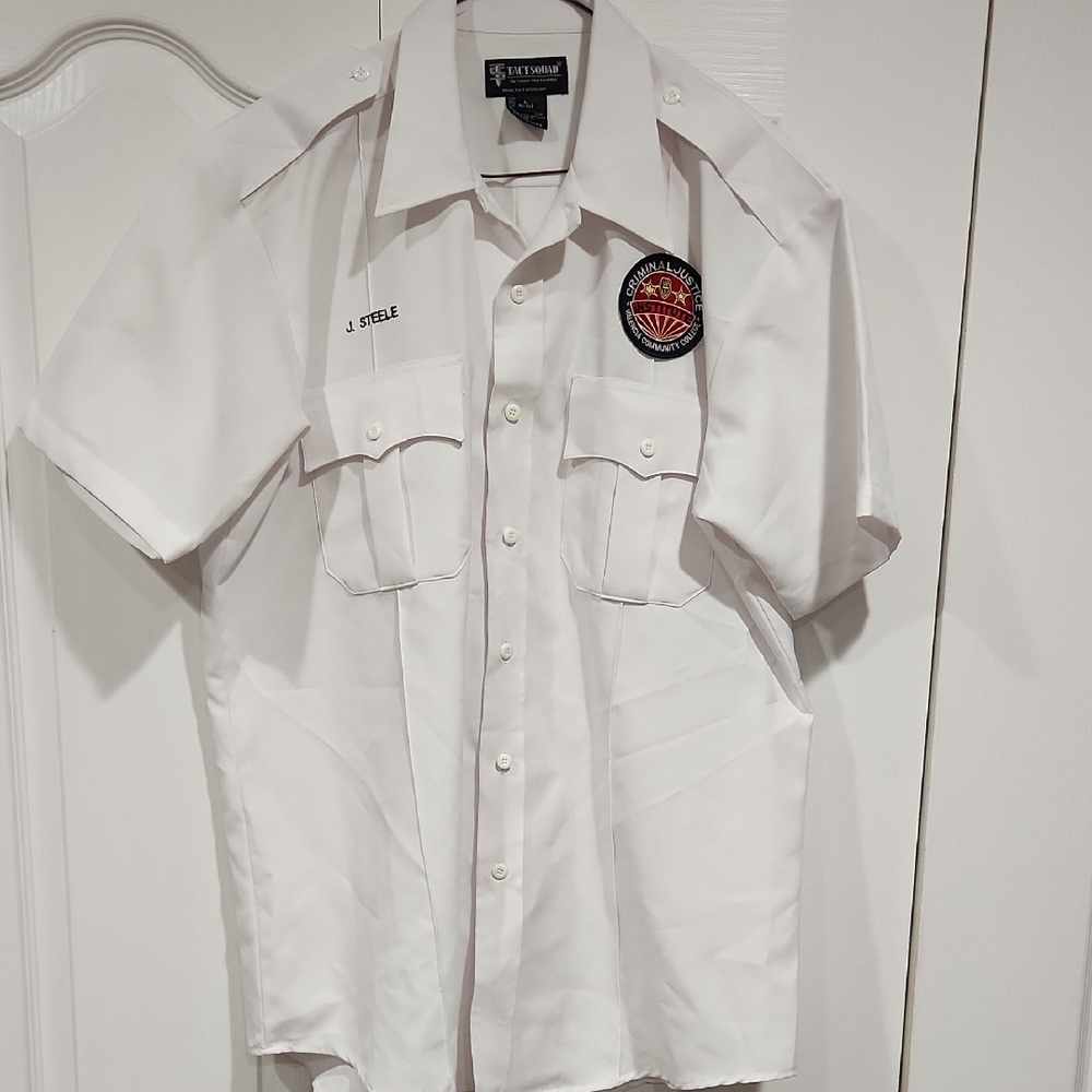 White Men's Dress Shirt